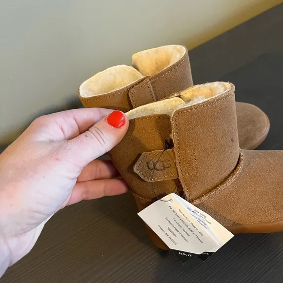 UGG Toddler Keelan Suede Boots NEW