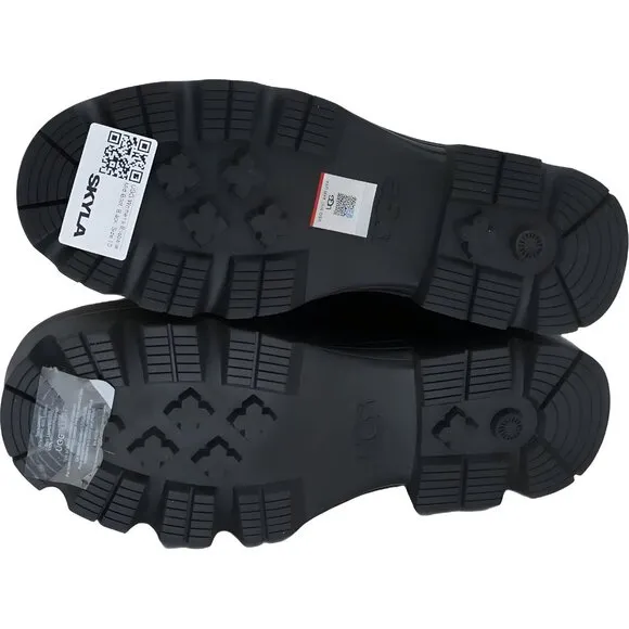 UGG Women's Brisbane Mid Boot, Black - Stylish and Durable Size 10