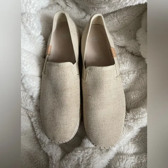 UGG® Women's Luciah Espadrille Flats Shoes Size 10