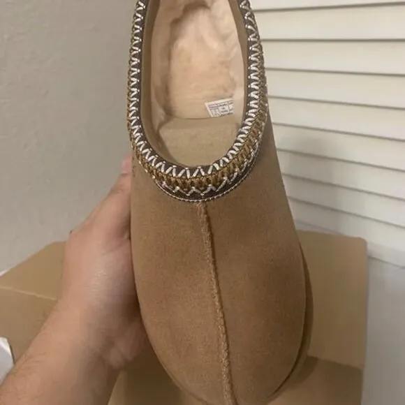 UGG Womens Tazz Mule Slippers Platform Chestnut Color Size US 8
