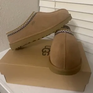 UGG Womens Tazz Mule Slippers Platform Chestnut Color Size US 8