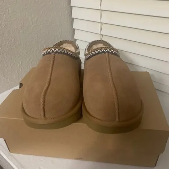 UGG Womens Tazz Mule Slippers Platform Chestnut Color Size US 8