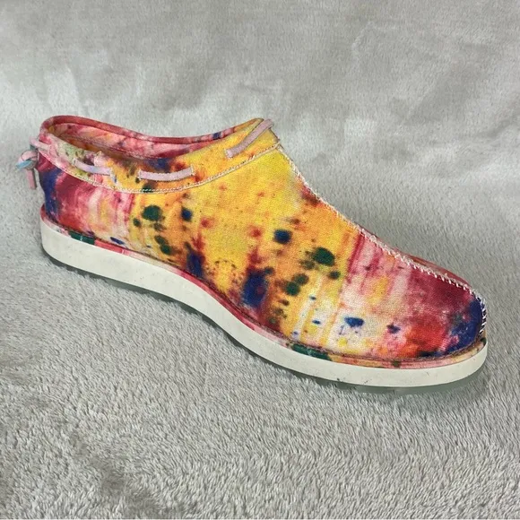 UGG X Ovadia Mens Tasman Slippers Loafer Size 11 Tie Dye Limited Edition Lined