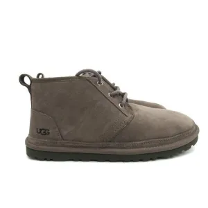 UGG NEUMEL MEN'S CHUKKA ANKLE BOOTS IN CHARCOLE GRAY SZ 9