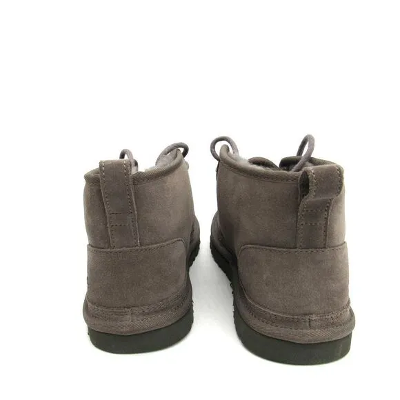 UGG NEUMEL MEN'S CHUKKA ANKLE BOOTS IN CHARCOLE GRAY SZ 9