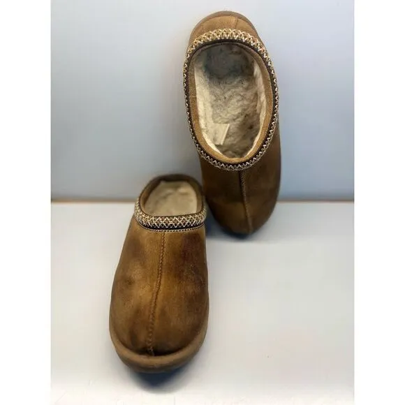 UGG Tasman Women’s Slippers Suede Chestnut Shoes Size 6