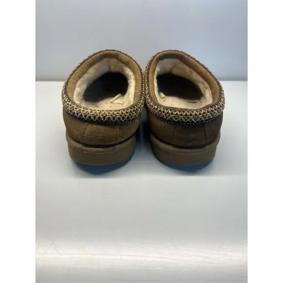 UGG Tasman Women’s Slippers Suede Chestnut Shoes Size 6