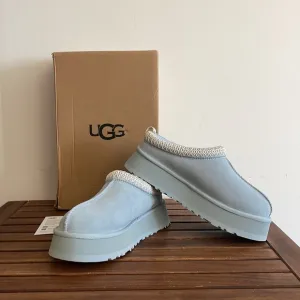 UGG Tazz Platform Slippers Seafoam USA Women Size 8/UK 6/EU 39