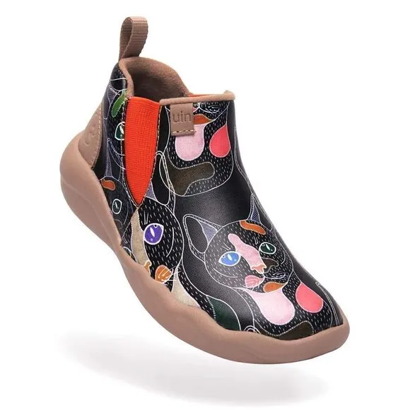 UIN Kid's Walking Shoes Casual Comfort Boy Girl Toledo (The Cheetah Granada)