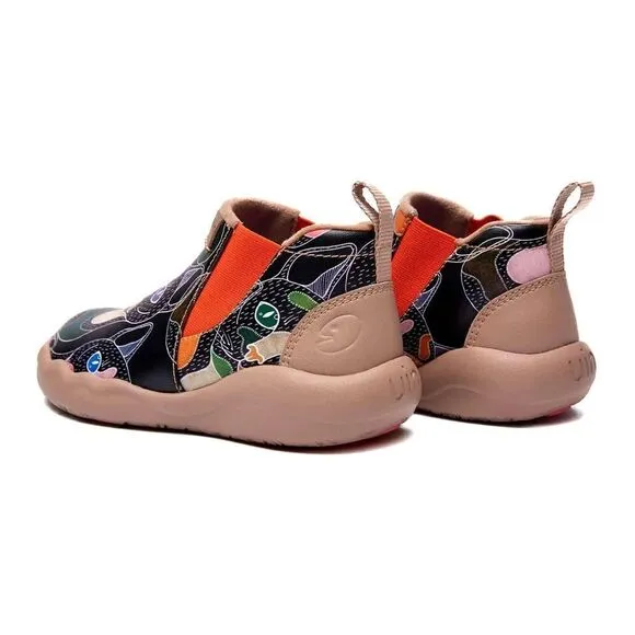 UIN Kid's Walking Shoes Casual Comfort Boy Girl Toledo (The Cheetah Granada)