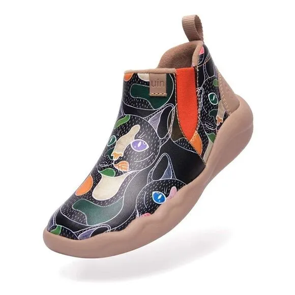 UIN Kid's Walking Shoes Casual Comfort Boy Girl Toledo (The Cheetah Granada)