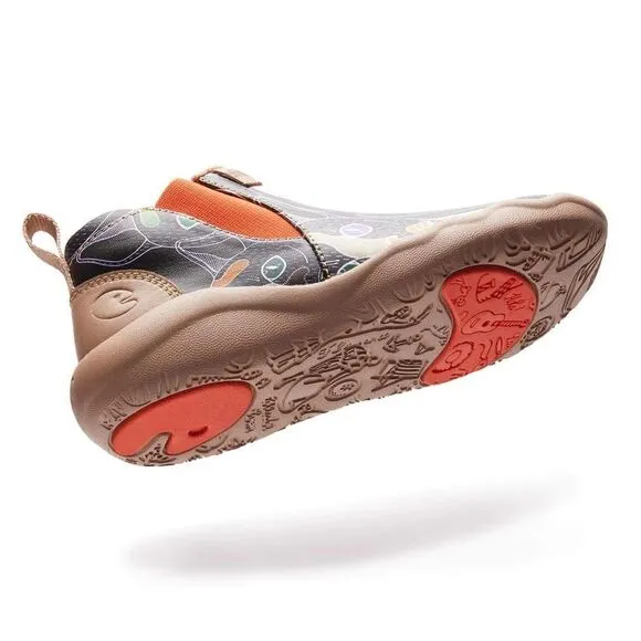 UIN Kid's Walking Shoes Casual Comfort Boy Girl Toledo (The Cheetah Granada)