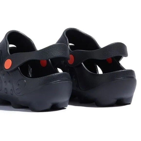 UIN Men's Garden Shoes Beach Outdoor Slippers Sandals (Ink Black Octopus I Men)