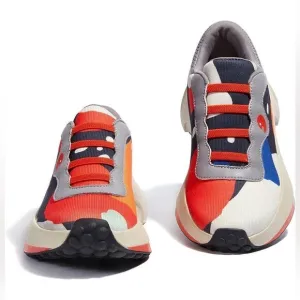 UIN Women's Sneakers Lightweight Walking Casual Travel Shoes (colorful Puzzle)