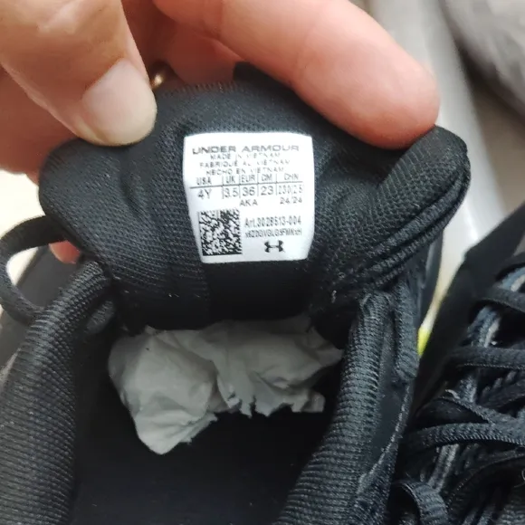 Under Armour Black High-Top Sneakers