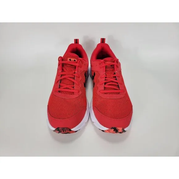 Under Armour Charged Assert 10 Shoes Sneakers Mens Size 11 Red White 3026175-600