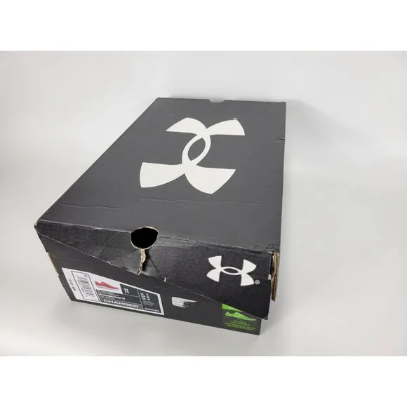 Under Armour Charged Assert 10 Shoes Sneakers Mens Size 11 Red White 3026175-600
