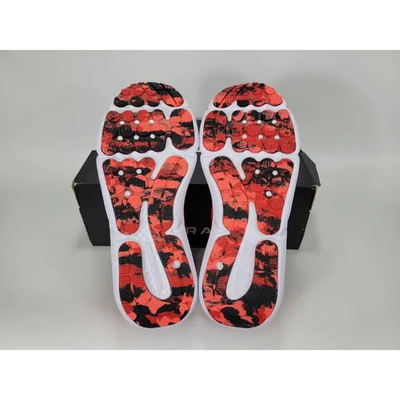Under Armour Charged Assert 10 Shoes Sneakers Mens Size 11 Red White 3026175-600