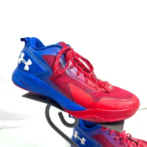 Under Armour Patriotic Red &amp; Blue Men's ClutchFit Sneakers Size 10