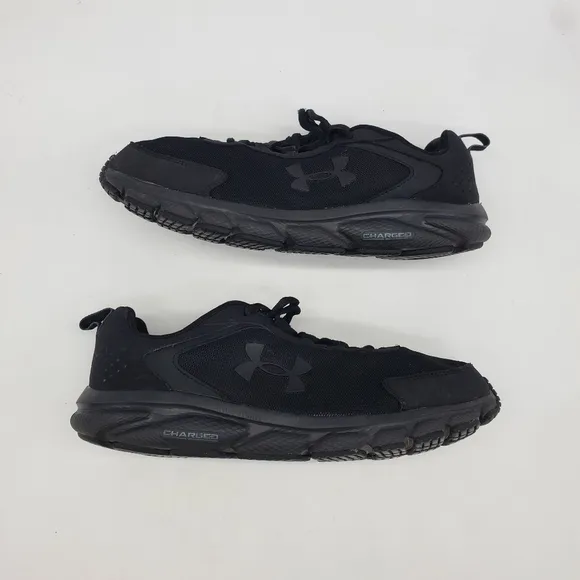 Under Armour Shoes Men's 9.5 Charged Assert Sneakers Black