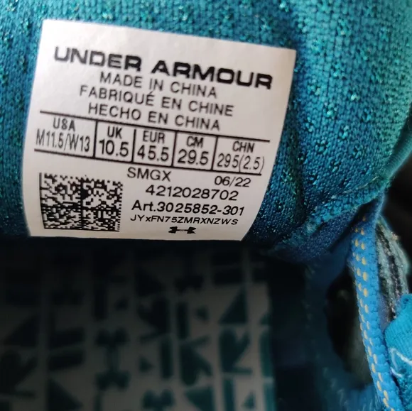 Under Armour Unisex UA HOVR™ Ridge Trail Running Shoes Men's 11.5…