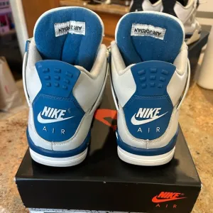Used big kids Nike Air Jordan Sneakers in Blue and White
