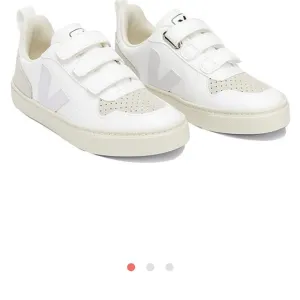 V-10 Velcro CWL Sneakers - White Natural - The Vegan Sneakers!