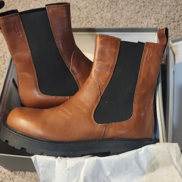 Vagabond Brown Ankle Boots