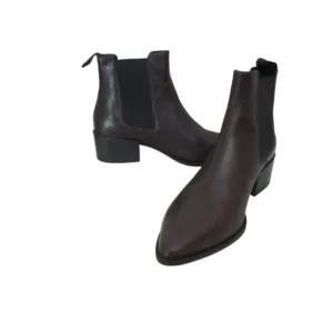 Vagabond Leather Dark Brown Chelsea Ankle Boots Size 39 / 8.5 US