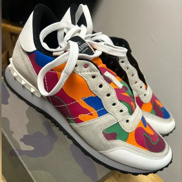 VALENTINO Camo Sneakers