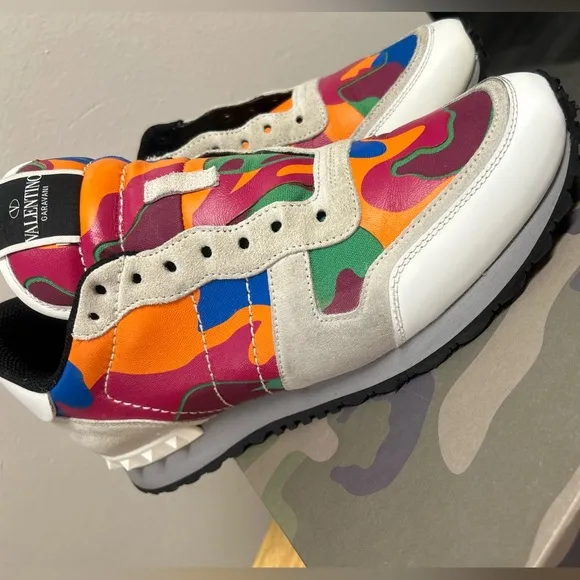 VALENTINO Camo Sneakers