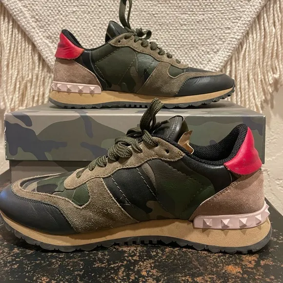 VALENTINO Camo Sneakers