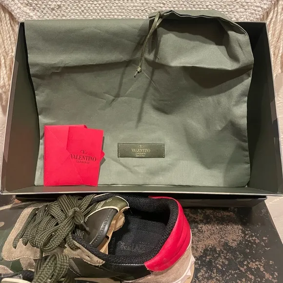 VALENTINO Camo Sneakers