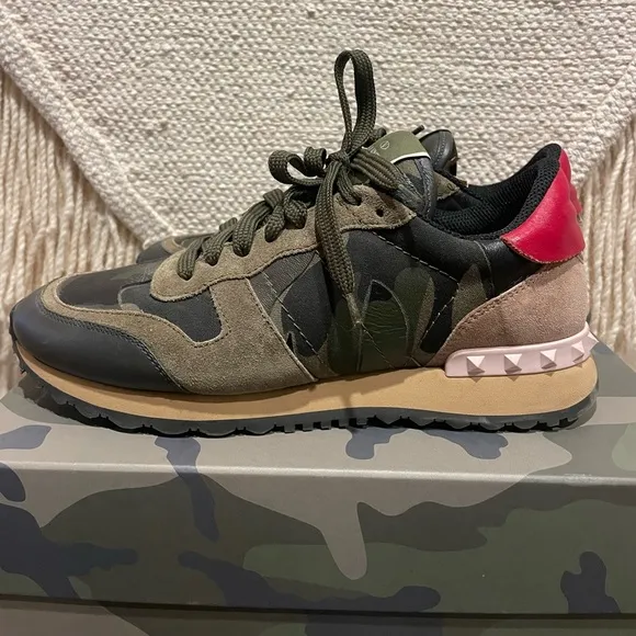 VALENTINO Camo Sneakers