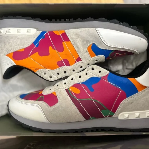 VALENTINO Camo Sneakers