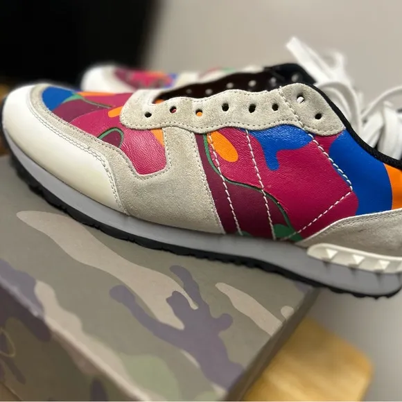 VALENTINO Camo Sneakers