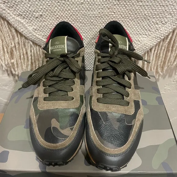 VALENTINO Camo Sneakers