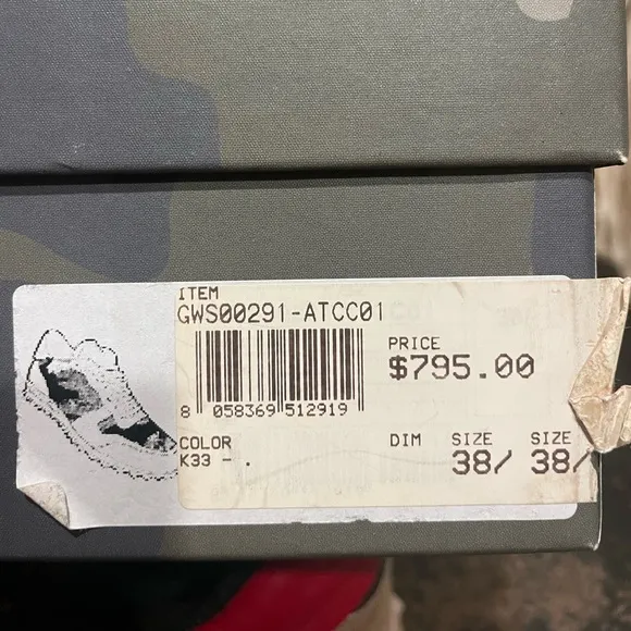 VALENTINO Camo Sneakers