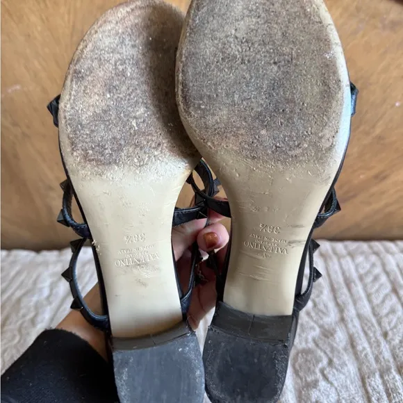 Valentino Garavani Black Women's Sandals