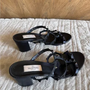 Valentino Garavani Black Women's Sandals