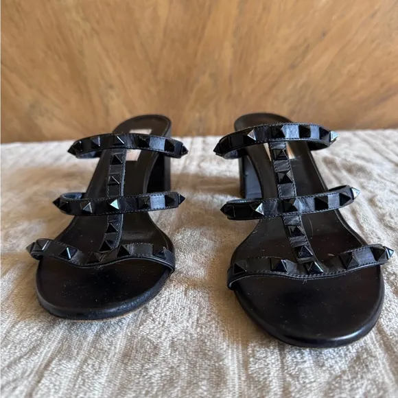 Valentino Garavani Black Women's Sandals