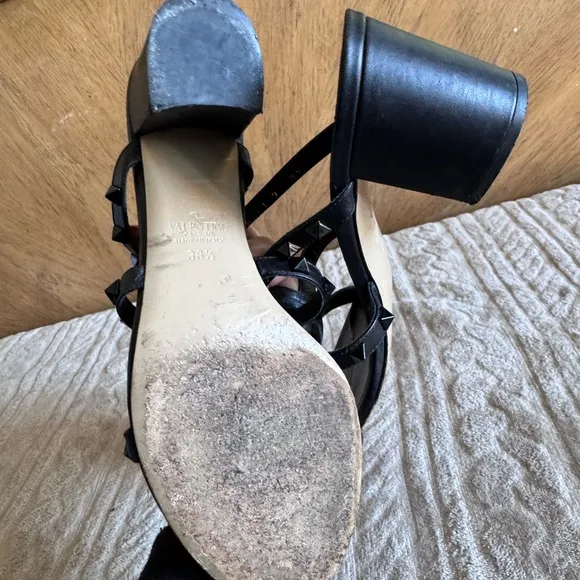 Valentino Garavani Black Women's Sandals