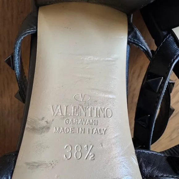 Valentino Garavani Black Women's Sandals