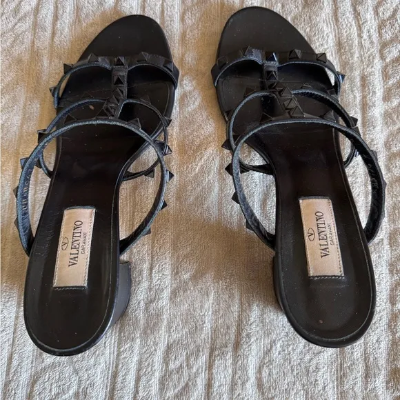 Valentino Garavani Black Women's Sandals
