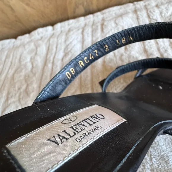 Valentino Garavani Black Women's Sandals