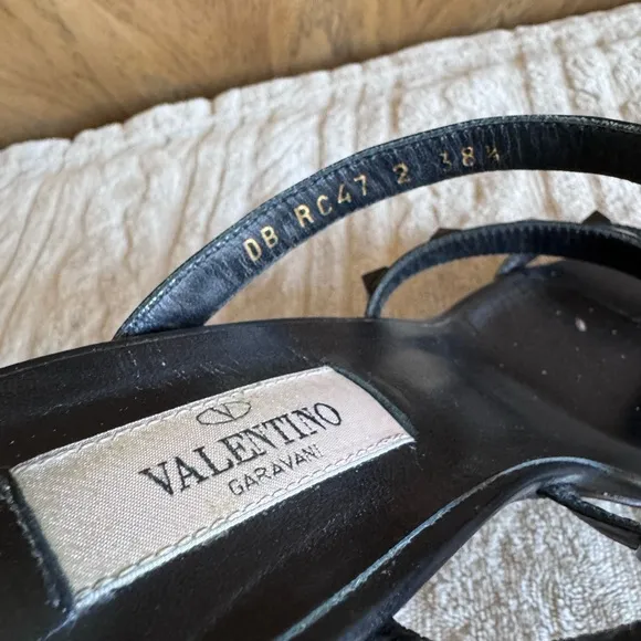 Valentino Garavani Black Women's Sandals