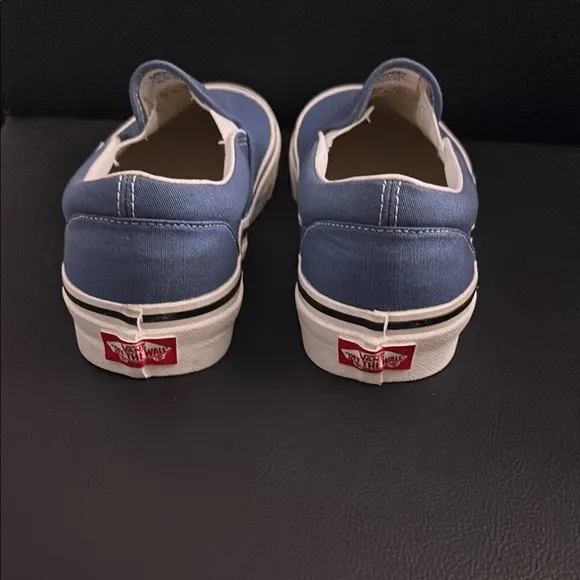 Vans Blue Slip-On Sneakers