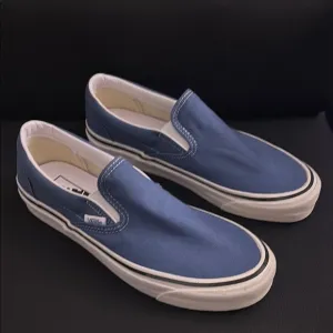 Vans Blue Slip-On Sneakers