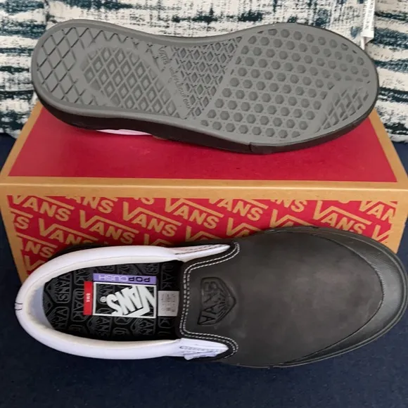 Vans Bmx Slip-On Dak Black/White WMNS