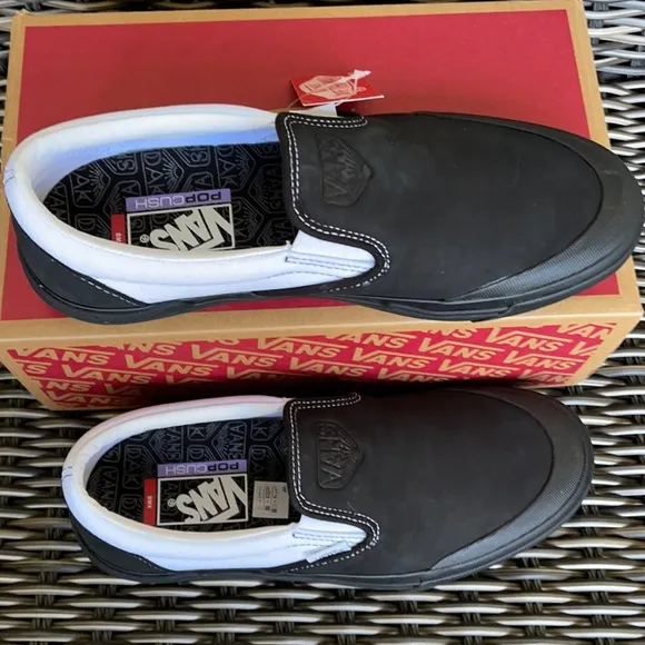 Vans BMX Slip-On Dak Black/White WMNS